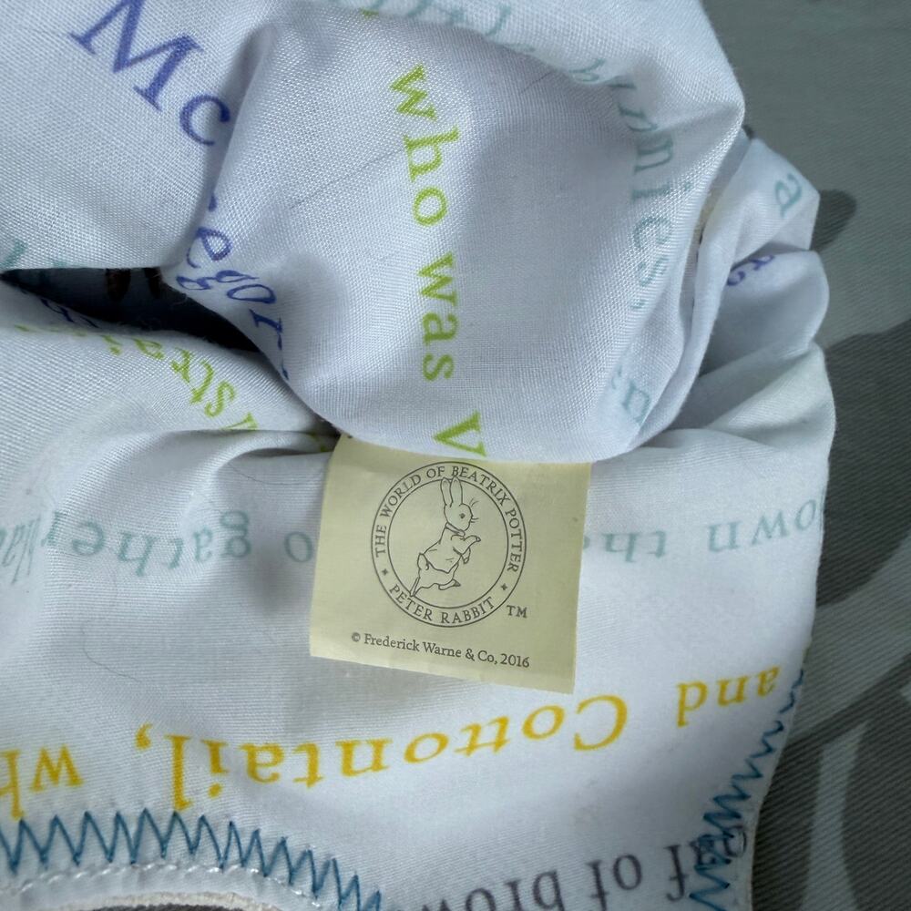 Peter Rabbit Beatrix Potter Tote Bag Cottagecore Garden Bunny Book Print easter - Picture 8 of 10